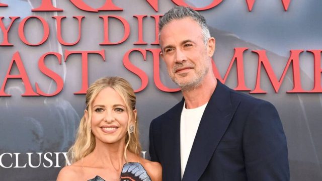 Sarah Michelle Gellar’s rarely-seen son is his dad’s double in new photo