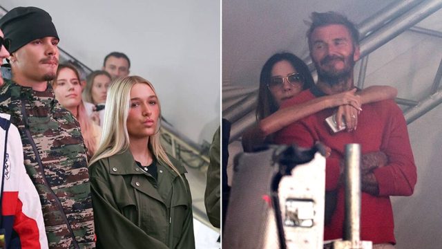David, Victoria and Harper Beckham couldn’t look prouder as they support Cruz Beckham at Reading Festival