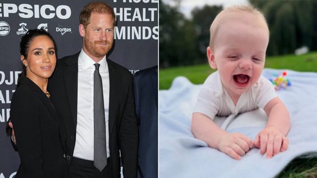 Meghan Markle and Prince Harry pictured with adorable baby in sweet post