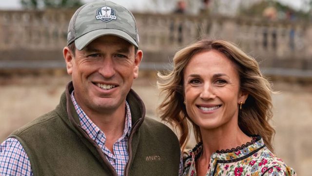 Peter and Harriet Phillips look so in love on countryside date at Defender Burghley Horse Trials