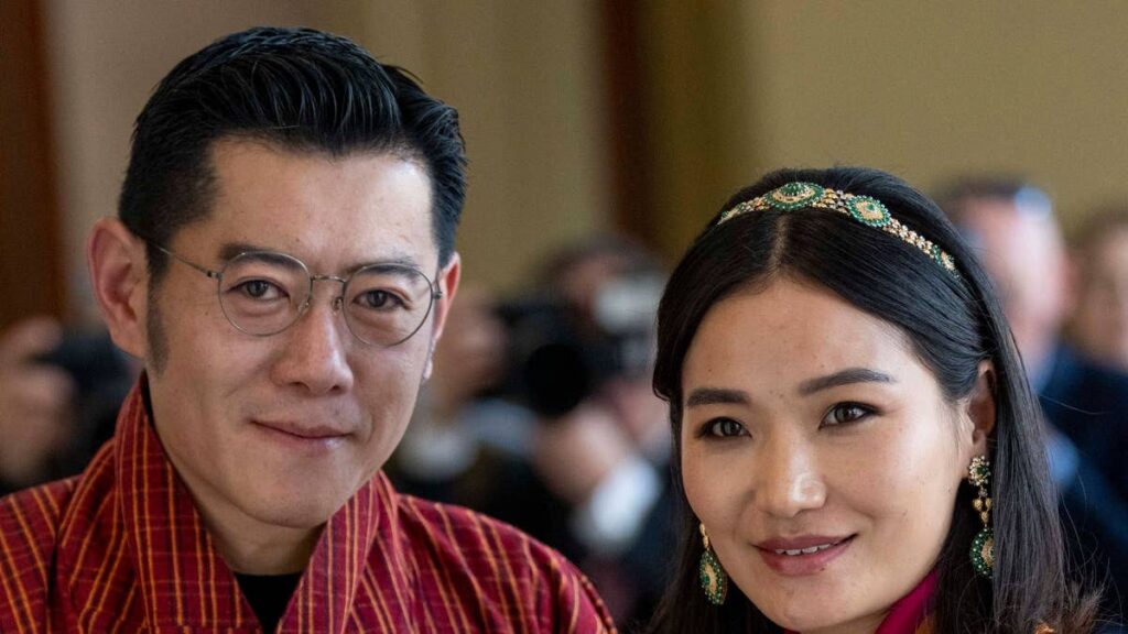 King Jigme and Queen Jetsun joined by 2 of their rarely-seen children for joint outing