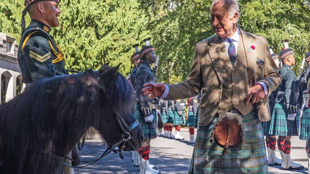 King Charles reunites with naughty pony who once got told off by the late Queen