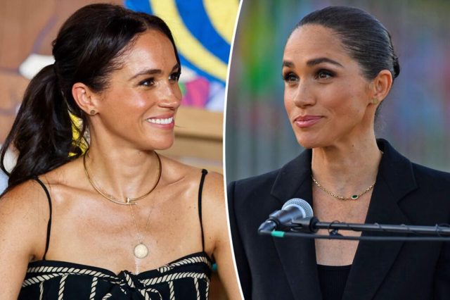 Meghan Markle wears Ariel Gordon’s under-$400 gold earrings on repeat