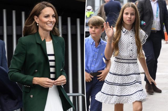 Kate Middleton, Princess Charlotte match in stripes at Commonwealth Games 2026