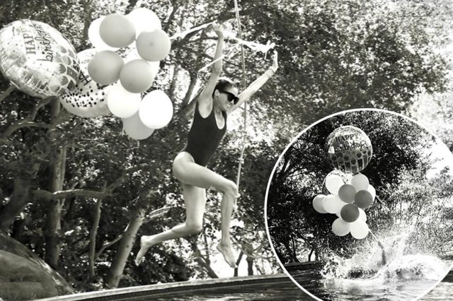 Meghan Markle makes a splash on her 45th birthday with poolside photos