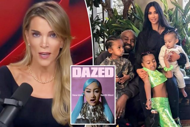 Megyn Kelly rips into Kim Kardashian and Kanye West’s parenting over North’s magazine cover