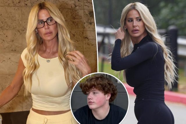Kim Zolciak supports 15-year-old son KJ Biermann at court following sodomy, sexual battery arrest