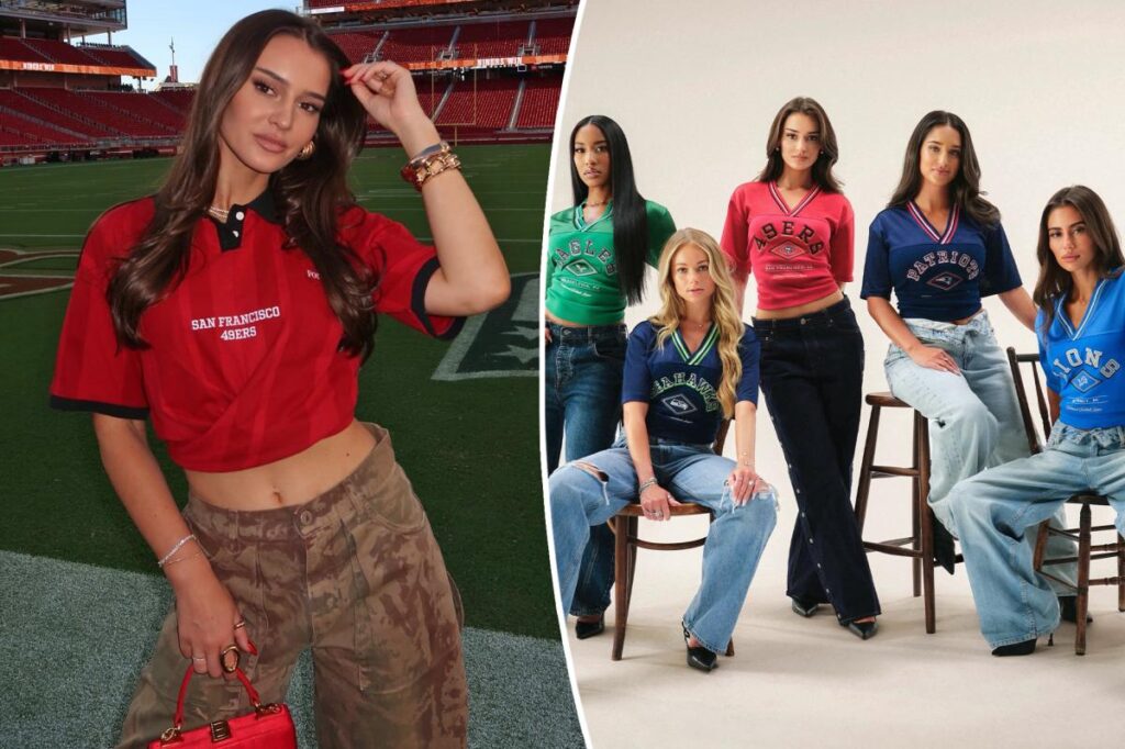 Kristin Juszczyk’s new Off Season NFL collection includes more teams than ever