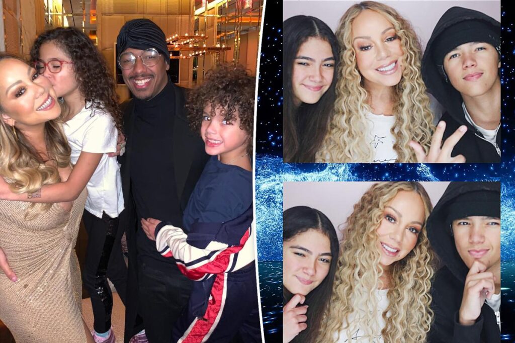 Mariah Carey’s twins Moroccan and Monroe look all grown up in rare photos