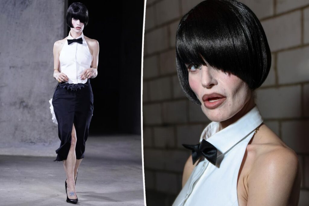 Kelly Osbourne walks OnlyFans runway with bat tribute to dad Ozzy Osbourne