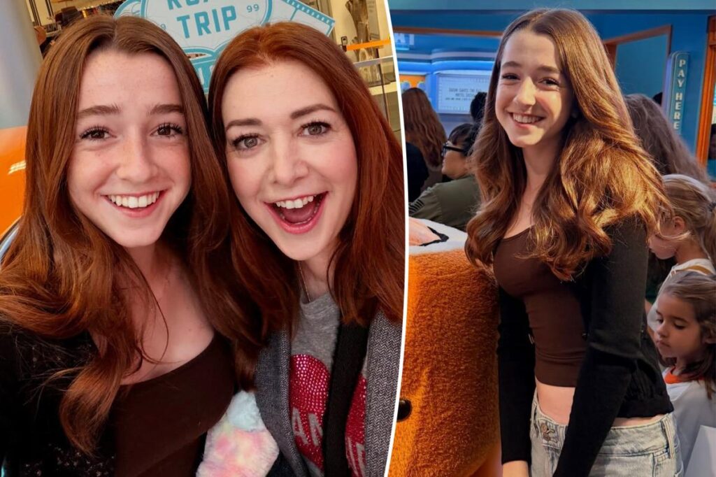 Alyson Hannigan’s daughter Keeva, 14, is the spitting image of ‘Buffy’ star in look-alike selfie