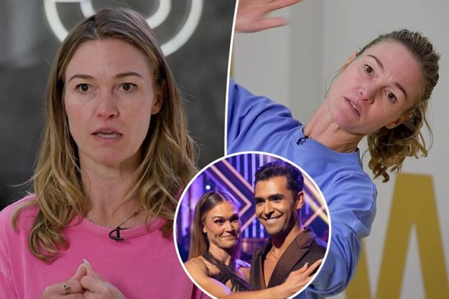Julia Stiles tears up in ‘DWTS’ rehearsals over low scores, rib injury