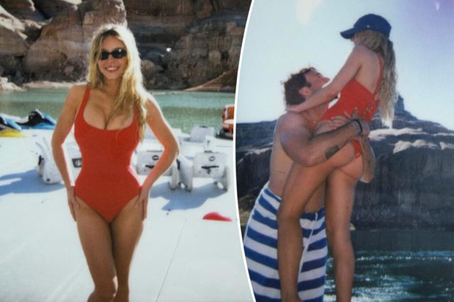 Sydney Sweeney goes full ‘Baywatch’ for vacation with boyfriend Scooter Braun