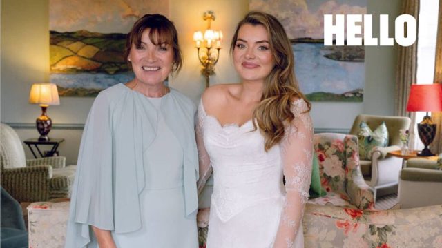 Lorraine Kelly’s dramatic mother-of-the-bride look for Rosie’s ’emotional’ wedding