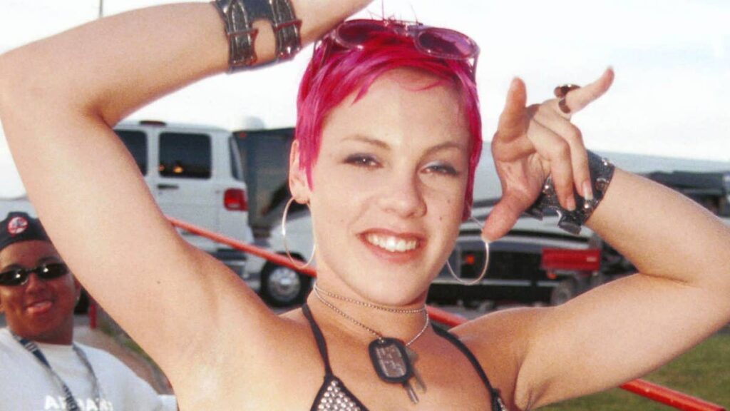Pink’s wildest photos showing off her legendary rock hard abs in bikinis and crop tops as she turns 47