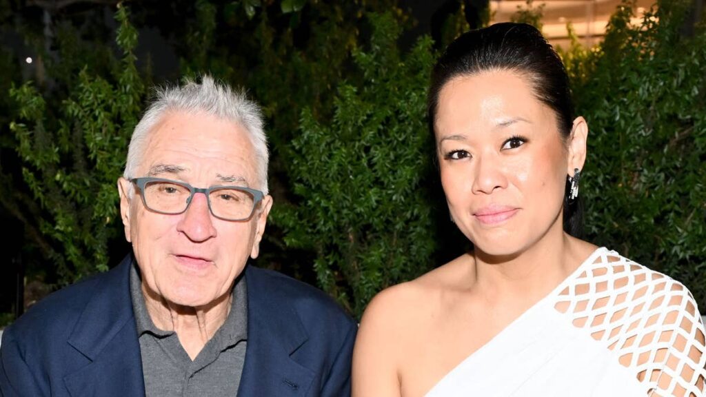 Robert De Niro, 83, and his girlfriend Tiffany Chen, 46, look loved-up during rare date night