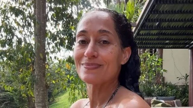 Tracee Ellis Ross’ fit figure at 53 in purple bikini leaves fans speechless