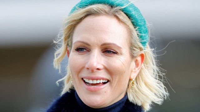 Makeup free Zara Tindall is a natural beauty in skinny jeans for family day out