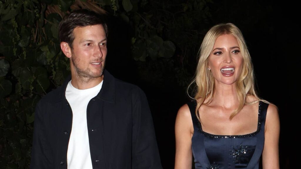 Ivanka Trump flaunts her taut midriff on date night with Jared Kushner