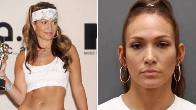 Jennifer Lopez’s lookalike mugshot goes viral – and the similarity is striking