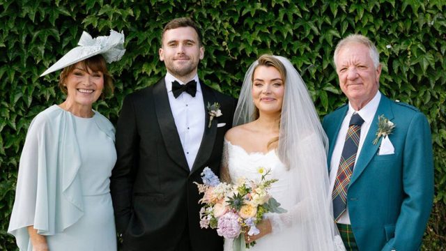 Lorraine Kelly’s daughter Rosie marries in Scottish countryside alongside ‘proud’ mother