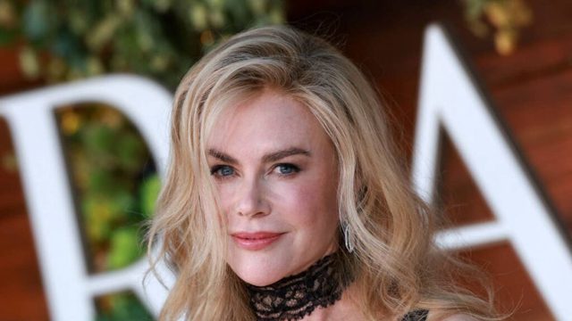 Nicole Kidman, 59, is breathtaking in naked lace dress at Practical Magic 2 event
