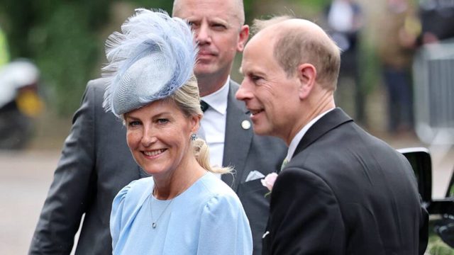 Duchess Sophie and Prince Edward attend top-secret wedding as they go under the radar