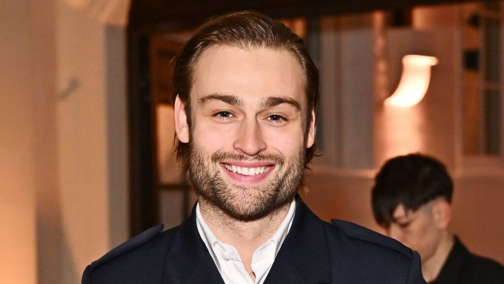 As The Blame hits TV screens, meet Douglas Booth’s equally famous wife