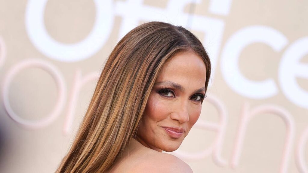 Jennifer Lopez leaves little to the imagination in seductive see-through gown