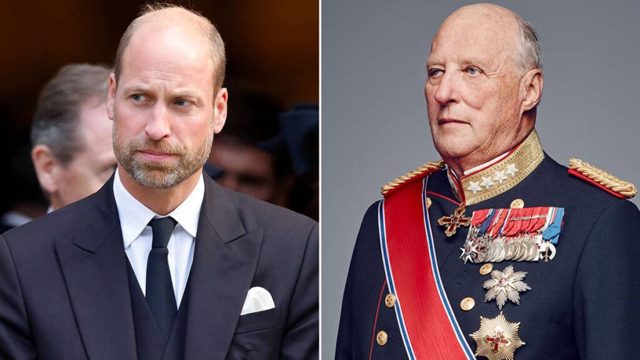 Prince William and Princess Anne set to lead royals in remembering late Norwegian monarch