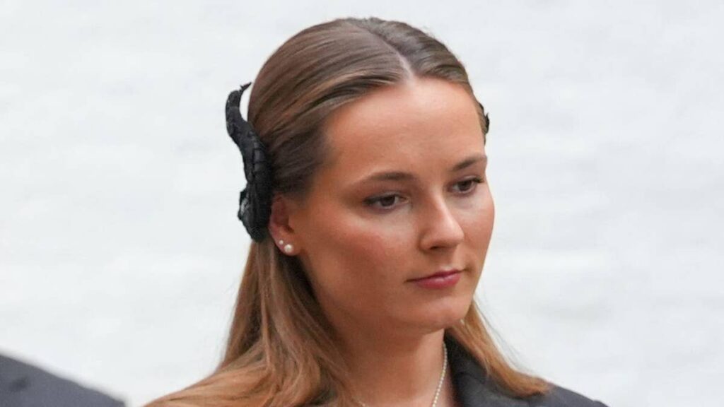 Crown Princess Ingrid Alexandra of Norway supports grieving grandmother Queen Sonja at 2nd family funeral