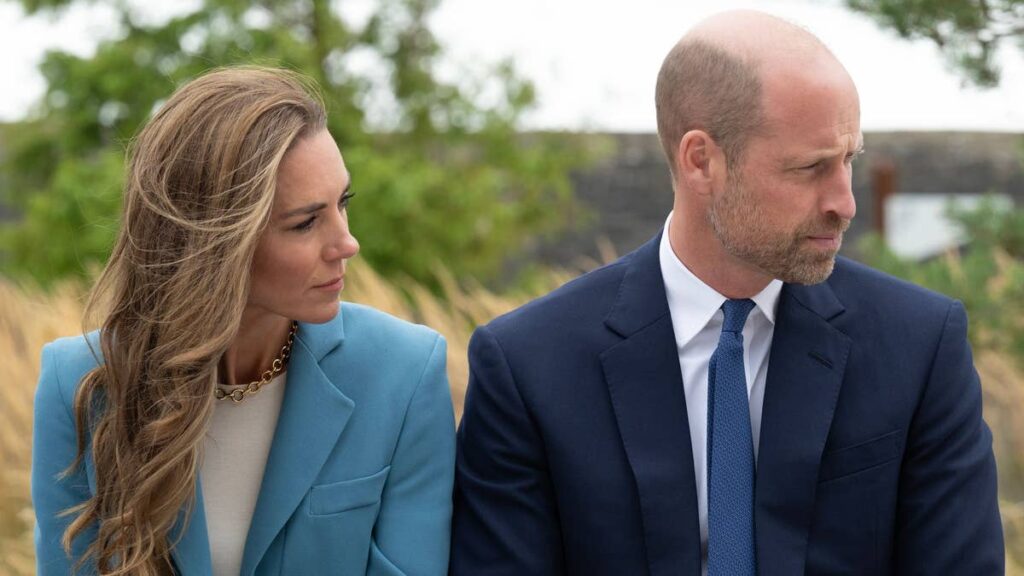 Prince William and Kate Middleton get the giggles as they’re told to look ‘happier’ on joint photoshoot
