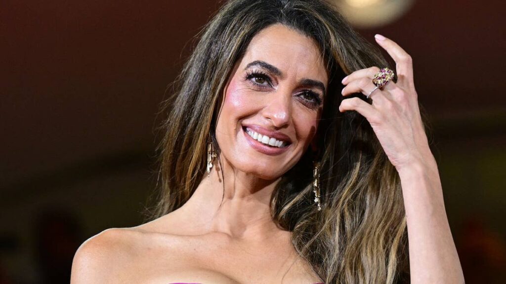 George Clooney’s wife Amal, 48, proved mini dresses have no age limit in sheer heatwave look