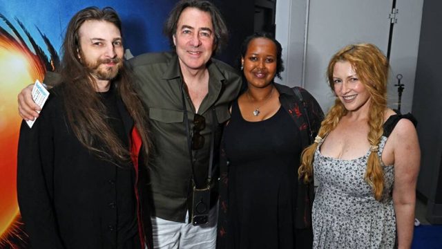 Jonathan Ross’s rarely-seen son marries long-term partner