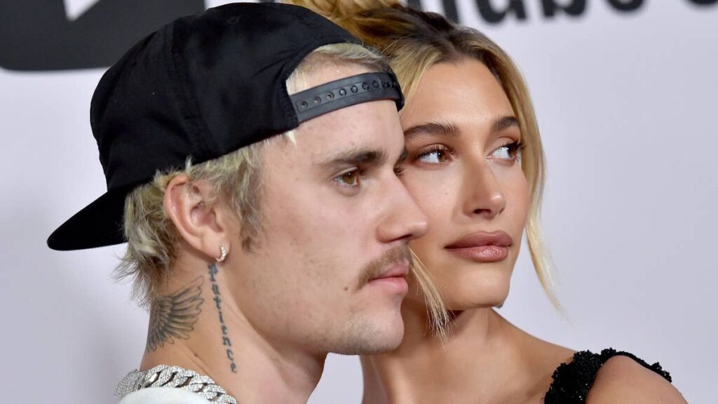 Hailey Bieber showcases incredible physique in tiny thong bikini in loved-up photos with Justin
