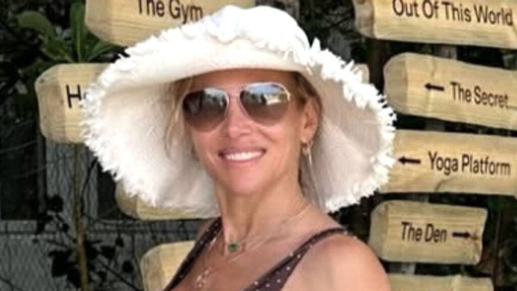 Elsa Pataky, 50, shows off incredible physique in thong bikini and sheer lace trousers