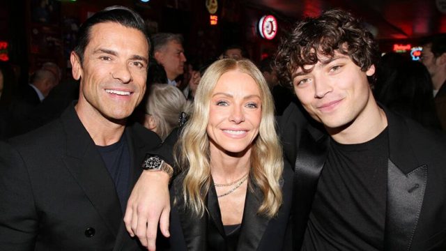 Kelly Ripa’s lookalike famous son makes striking modeling debut