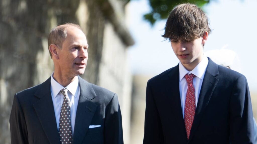 James, Earl of Wessex seen driving Prince Edward amid summer job with uncle King Charles