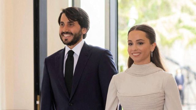 Queen Rania’s daughter Princess Iman announces meaningful family names of twin daughters hours after giving birth