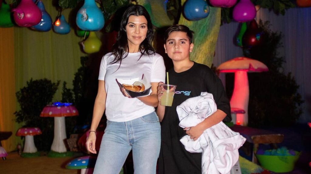 Kourtney Kardashian shares ultra-rare photo of stylish son Mason Disick during jaw-dropping family vacation