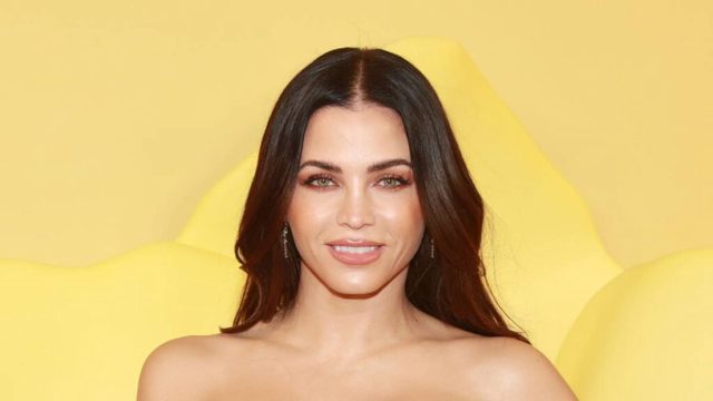 Jenna Dewan takes the plunge in high-cut swimsuit alongside daughter and son
