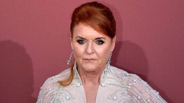 Where is Sarah Ferguson now as daughter Princess Eugenie gives birth?