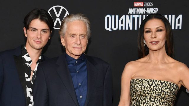 Michael Douglas and Catherine Zeta-Jones celebrate son Dylan’s 26th birthday with never-before-seen family photos