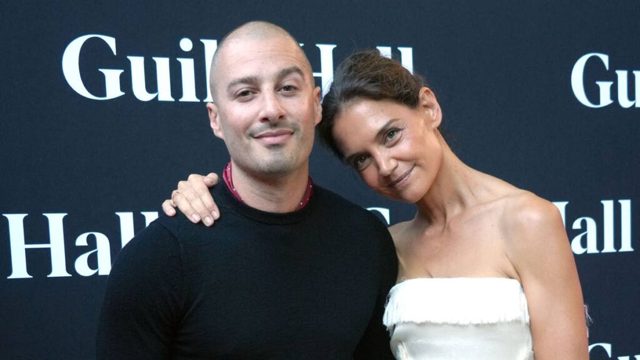 Katie Holmes makes loved-up red carpet debut with boyfriend Jason Bard Yarmosky