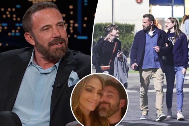 Ben Affleck says his kids savagely mock his dating history