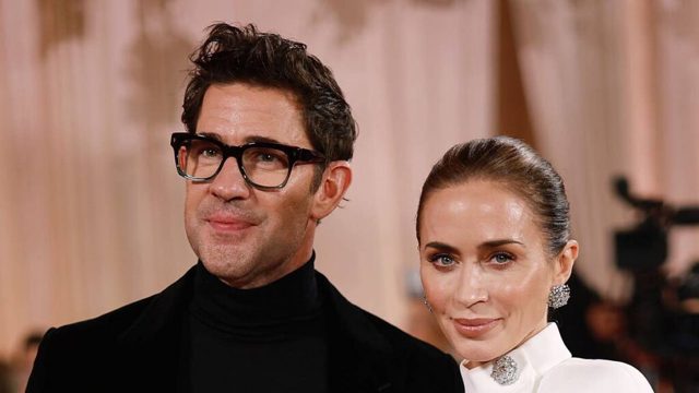 Emily Blunt’s pre-teen daughters with John Krasinski are her mini-mes in rare photos from annual family trip
