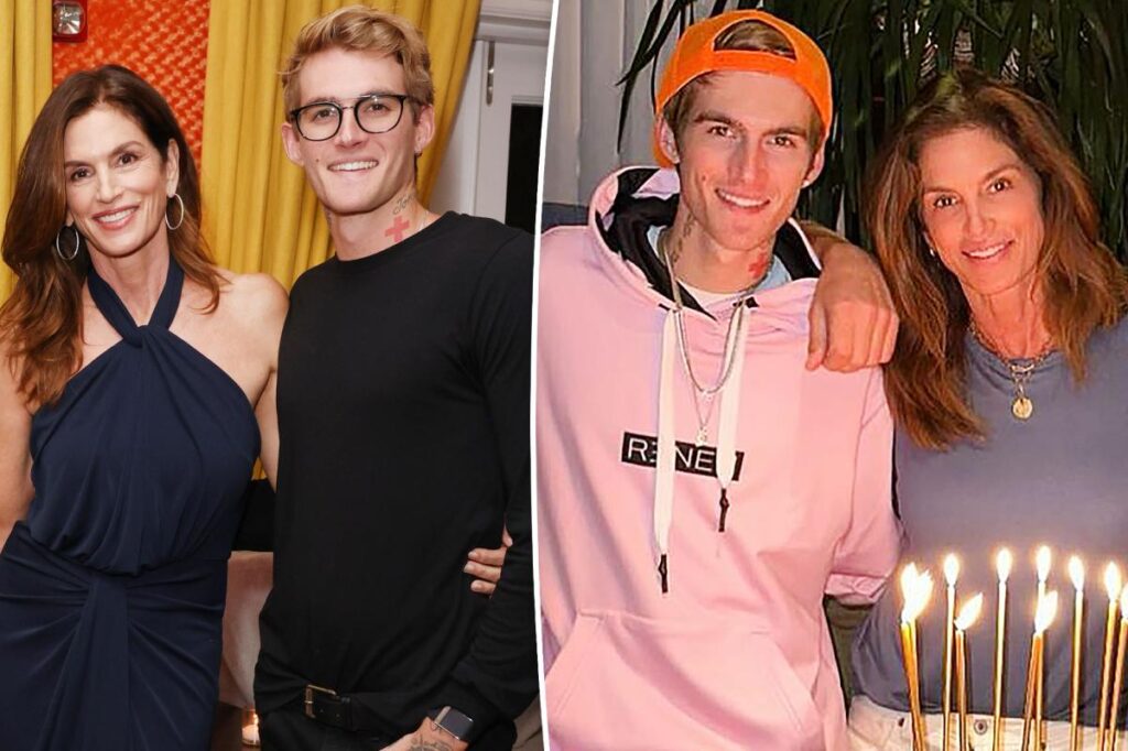 Cindy Crawford called son Presley a ‘warrior’ in rare comment on his addiction battle