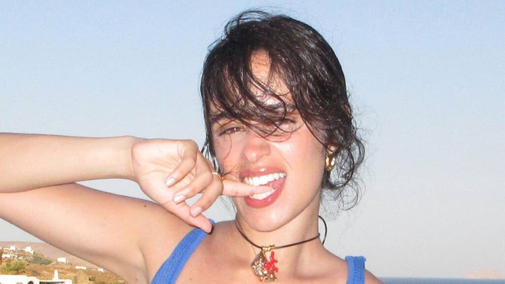Camila Cabello shows off toned figure in skimpy string bikini on Greece trip
