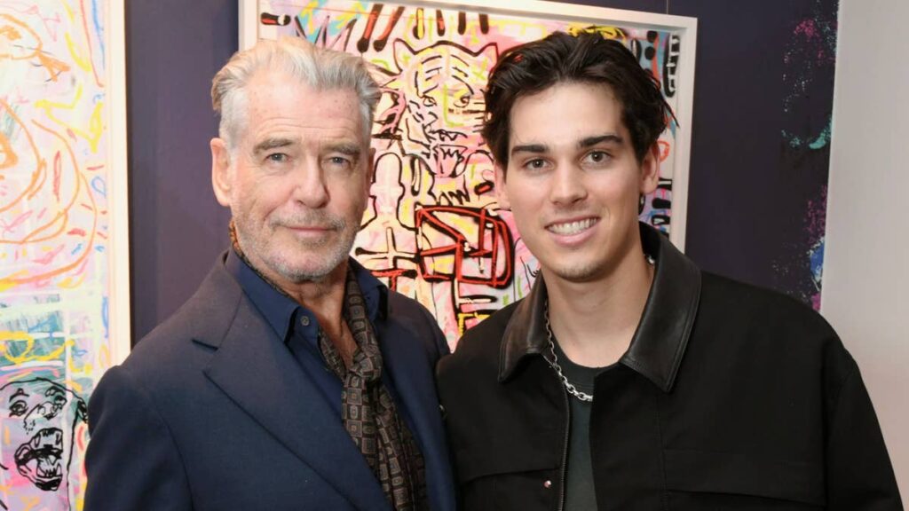Pierce Brosnan’s son looks and sounds like ultimate star in head-turning new video