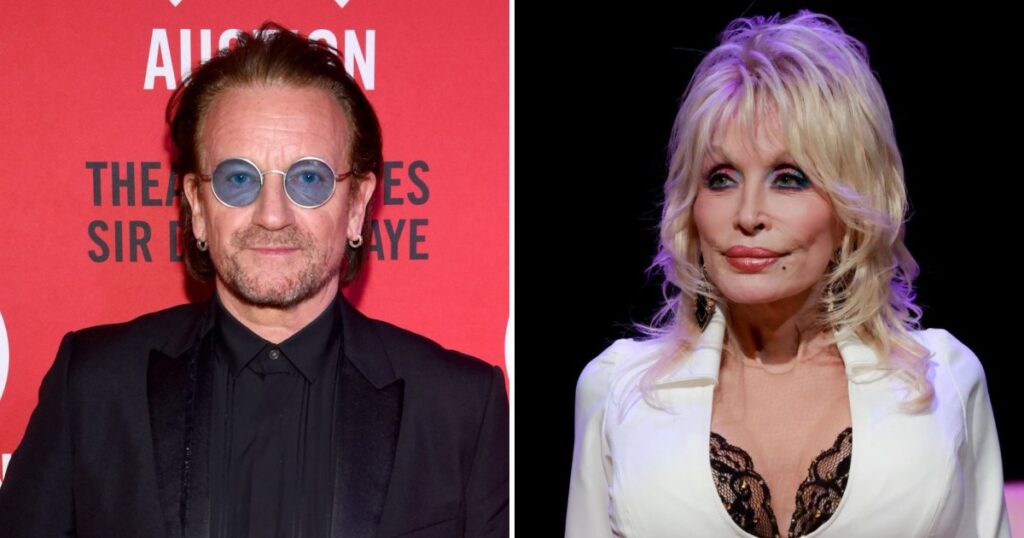 Dolly Parton’s Final Song to Be Included on U2 Album, Bono Says She ‘Got Out of Her Bed’ to Record It